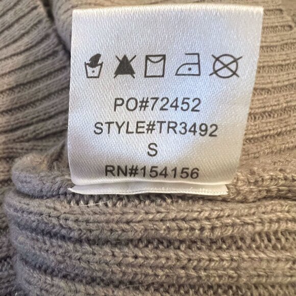 The Kate cardigan in oatmeal tan small - Picture 12 of 12